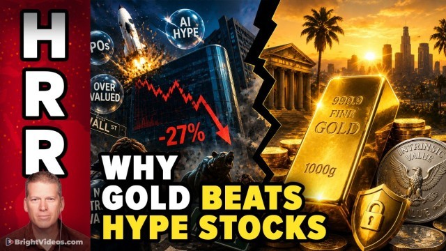 Overpriced Stocks Have No Intrinsic Value, But GOLD Does!