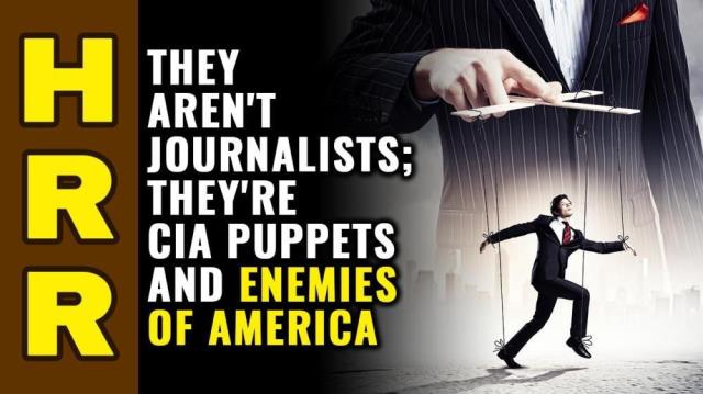 They aren't JOURNALISTS; they're CIA puppets and ENEMIES of America