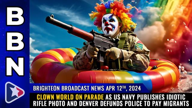 CLOWN WORLD on parade as US Navy publishes idiotic rifle photo and Denver defunds police to PAY MIGRANTS