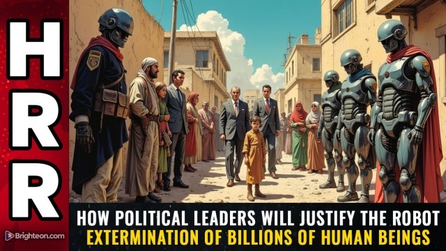 How political leaders will JUSTIFY the robot extermination of BILLIONS of human beings