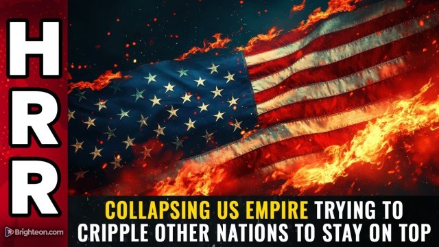 Collapsing US empire trying to CRIPPLE other nations to stay on top