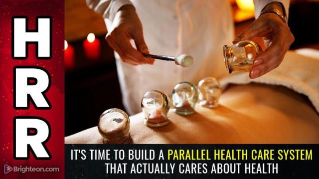 It's time to build a PARALLEL health care system that actually CARES about HEALTH