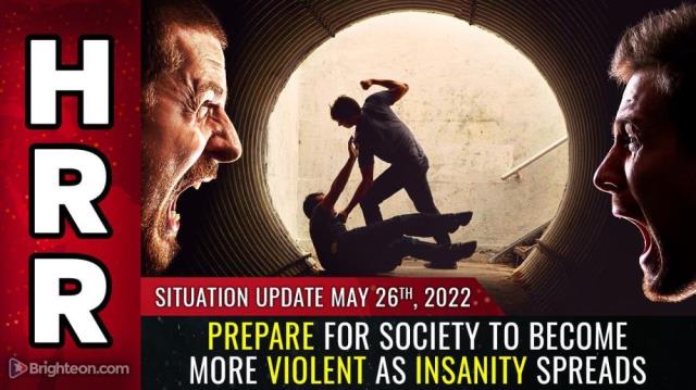 Prepare for society to become MORE VIOLENT as insanity spreads