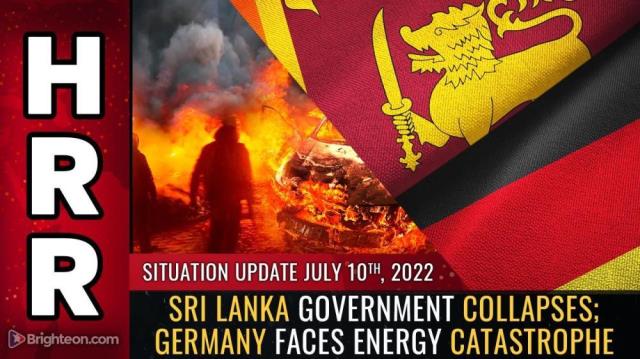 Sri Lanka government COLLAPSES; Germany faces energy catastrophe