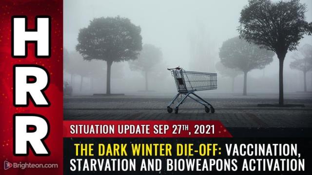 The Dark Winter DIE-OFF: Vaccination, starvation and bioweapons activation