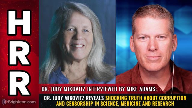 Dr. Judy Mikovitz reveals shocking truth about CORRUPTION and censorship in SCIENCE, medicine and research