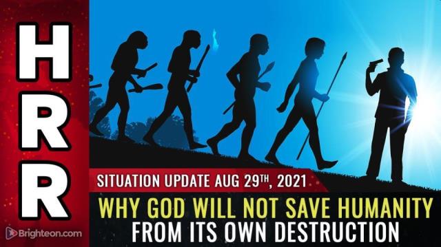 Why God will NOT save humanity from its own destruction