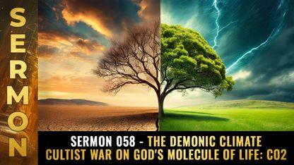 Mike Adams Sermon #058 - The demonic climate cultist WAR on God's molecule of life: CO2