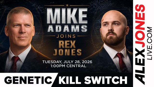 Mike Adams Joins Rex Jones to Talk About the Genetic Kill Switch, Nuclear War and Civilizational Collapse