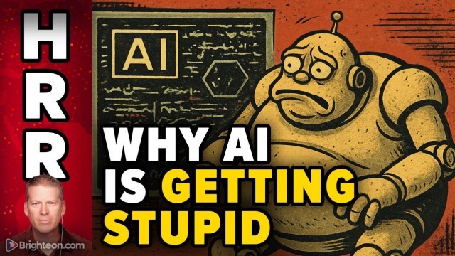 Big Tech's AI engines are becoming STUPID as they push narrative control