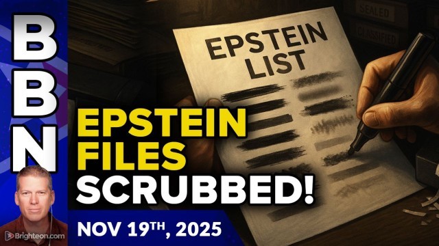 Epstein files to be released AFTER all names of powerful people are SCRUBBED