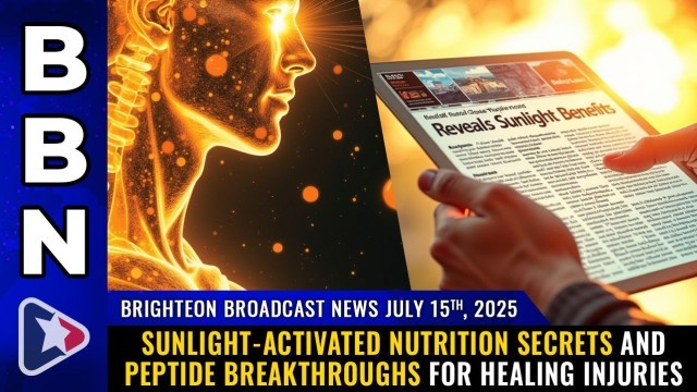 Sunlight-activated nutrition secrets and peptide breakthroughs for healing injuries