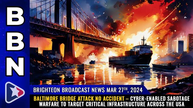 Baltimore bridge attack NO ACCIDENT – cyber-enabled sabotage warfare to target critical infrastructure across the USA