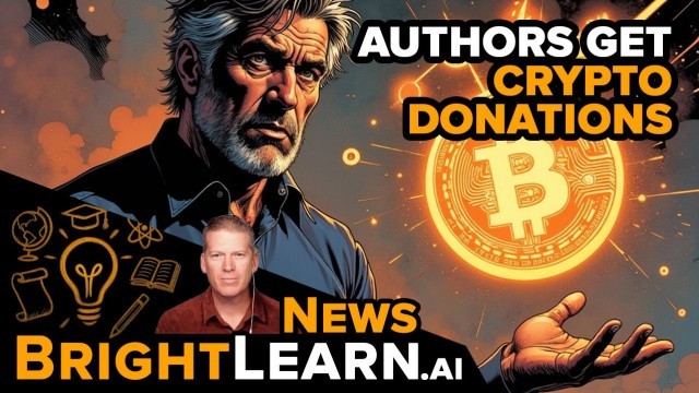 Authors can now receive CRYPTO DONATIONS on BrightLearn.ai