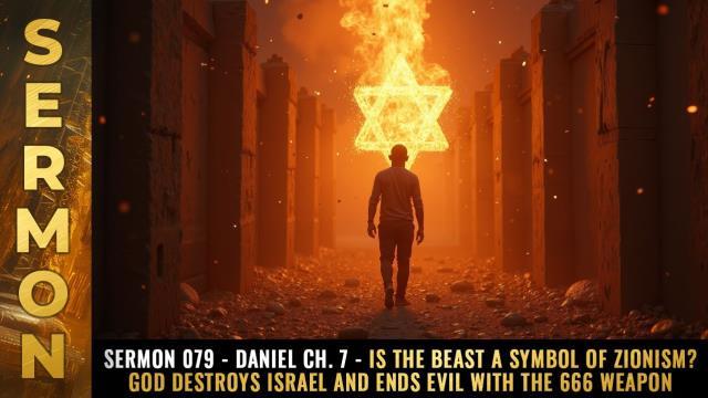 Mike Adams Sermon #079 - Daniel Ch. 7 - Is the BEAST a symbol of Zionism? God destroys Israel and ends evil with the 666 weapon