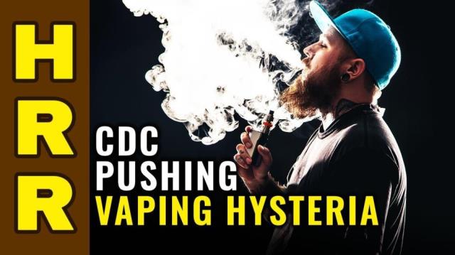 CDC pushing VAPING hysteria while ignoring Big Pharma's death toll