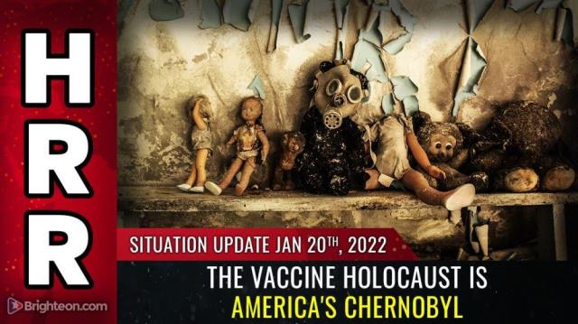 The vaccine holocaust is America's CHERNOBYL