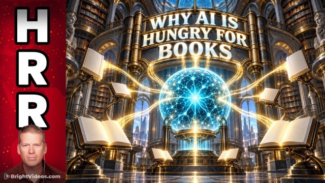 Why AI is HUNGRY for Books: They Are Distilled Human Cognition and High-Density Mental Effort, Captured in Text