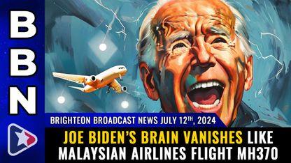 Joe Biden's brain VANISHES like Malaysian Airlines Flight MH370