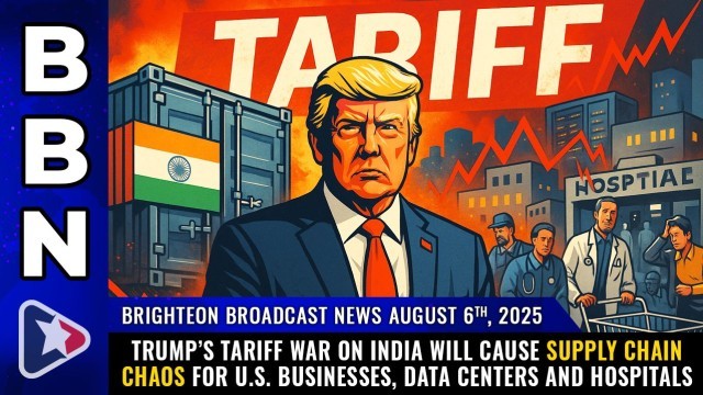 Trump’s TARIFF WAR on India will cause supply chain CHAOS for U.S. businesses, data centers and hospitals