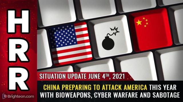 China preparing to attack America THIS YEAR with bioweapons, CYBER warfare and SABOTAGE