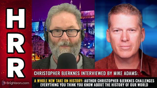 A whole new take on HISTORY: Author Christopher Bjerknes challenges everything you think you know about the history of our world