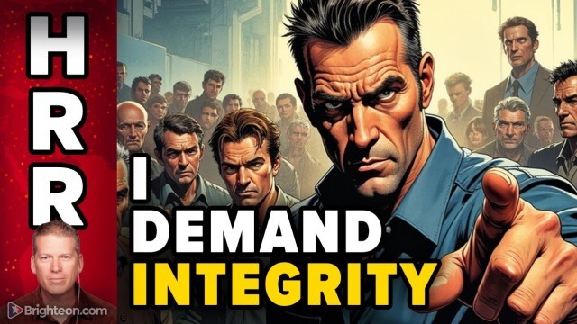 I DEMAND INTEGRITY from others, just as I demand it of myself