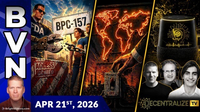 Global Energy Sabotage + Decentralized Smart Speakers and Peptide Medicine