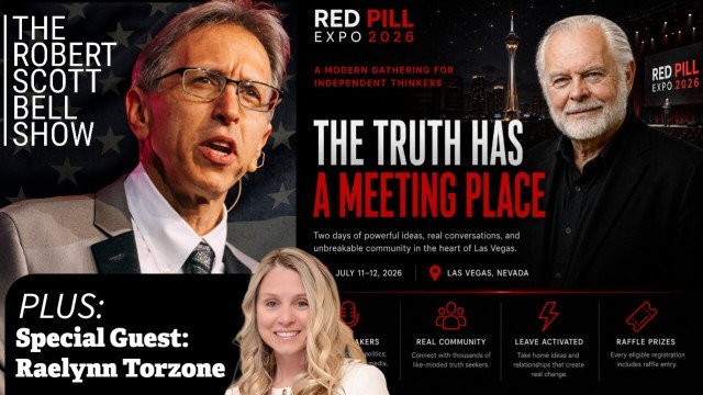 Live from Red Pill Expo, RFK Jr. Vaccine Injury Table, Raelynn Torzone, BioEnergetix Rebalancing Therapy, Heavy Metal Tampons, Hemp Regulation