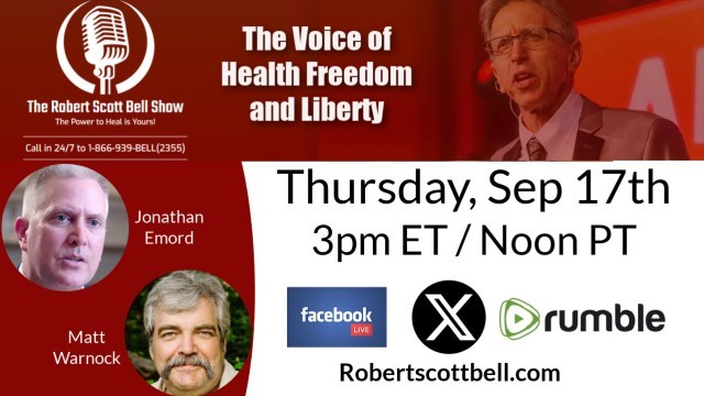 Jonathan Emord, Flock Camera Rebellion, Autism Research Attacks, AI Regulation Push, ENCORE! Matt Warnock, RidgeCrest Herbals