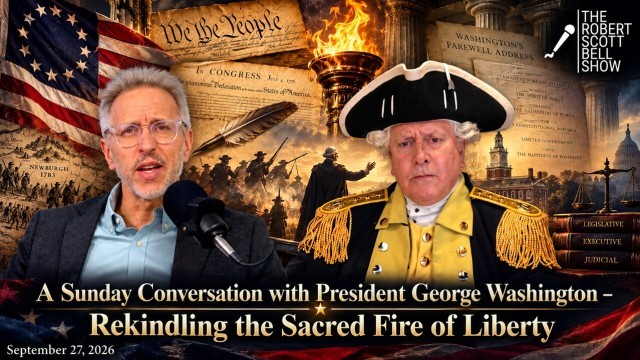 A Sunday Conversation with President George Washington – Rekindling the Sacred Fire of Liberty